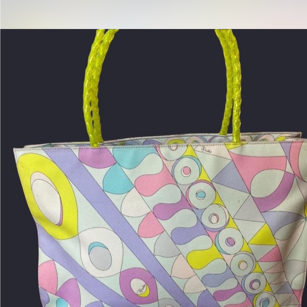Colorful Geometric Tote Bag